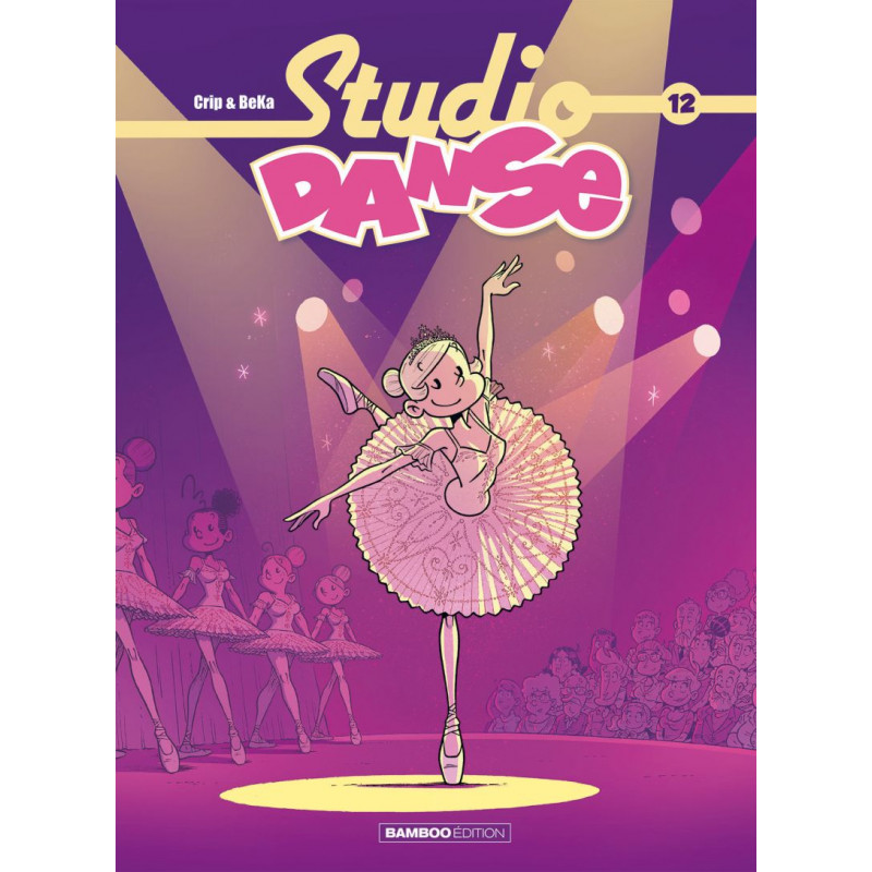 Bande dessinée Studio Danse tome 12, quand le coeur mène la danse