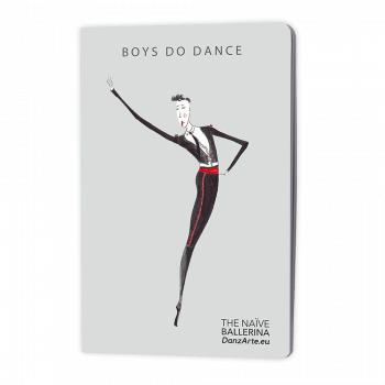 Cahier A5 "Boys do dance"...
