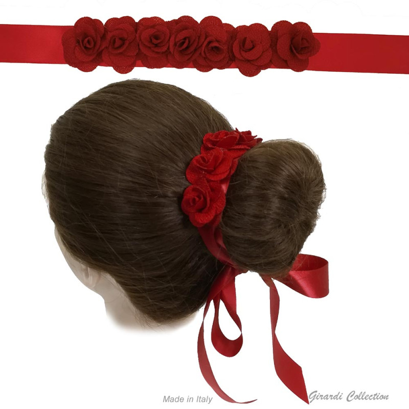 Décoration pour cheveux "couronne de fleurs" 3