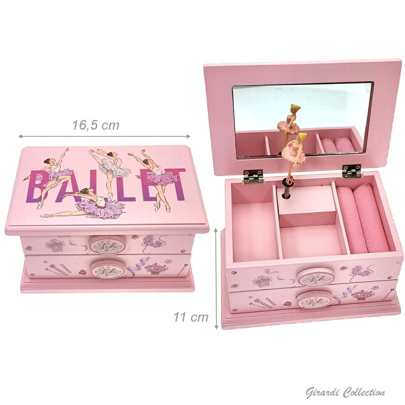 Boîte à bijoux/musique "Ballet"