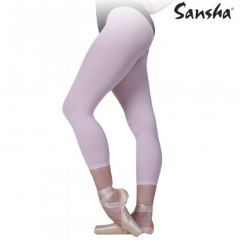 Collant Sansha sans pieds rose