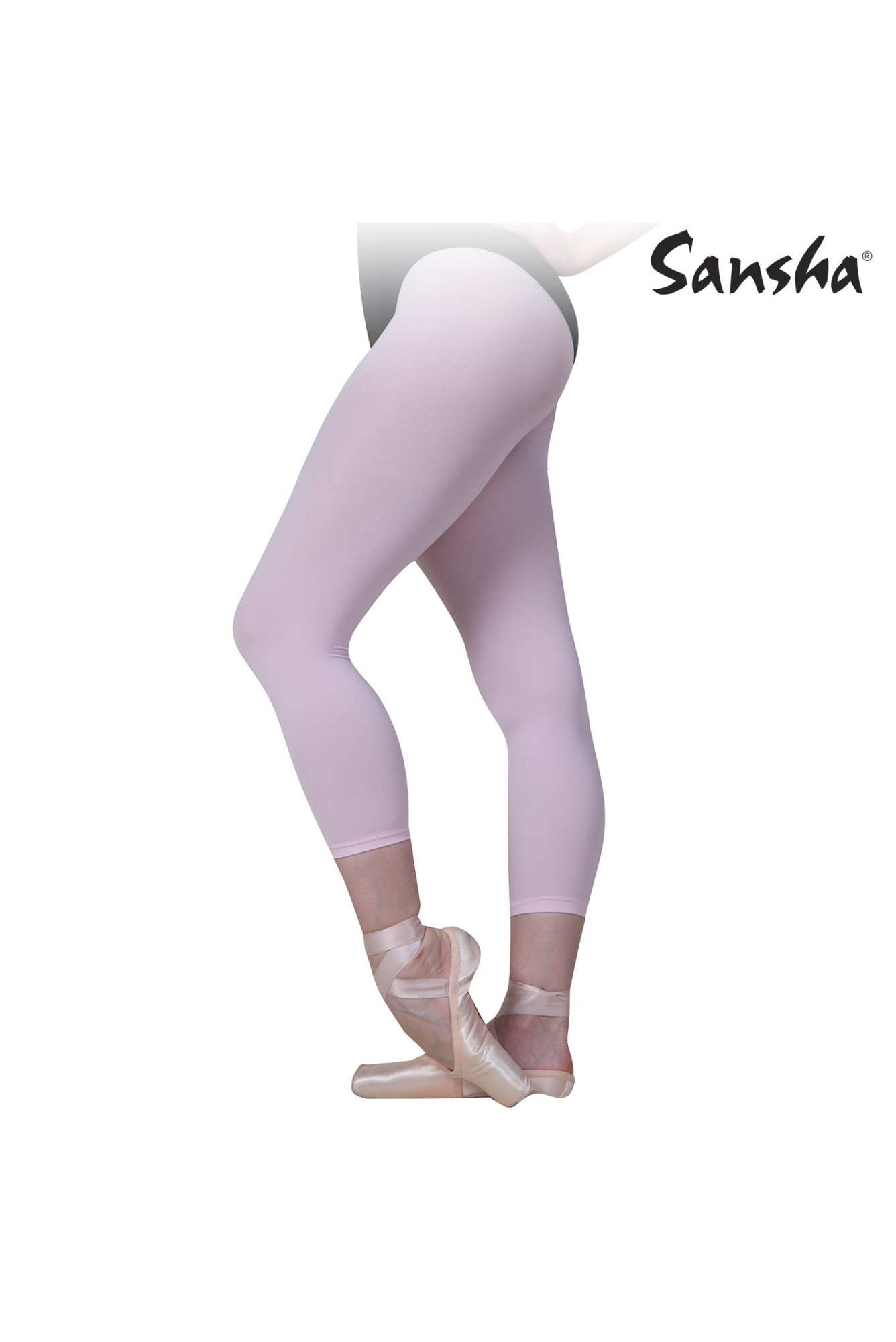 Collant Sansha sans pieds rose